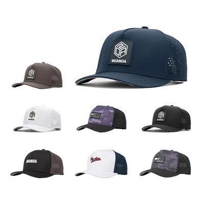 Aangepaste sport waterdichte polyester lasergesneden Gorras baseballpet
