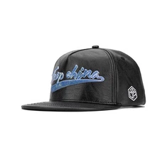 TCAP 5Panel Hat Lederen Custom Logo Geborduurde Basketbalpet